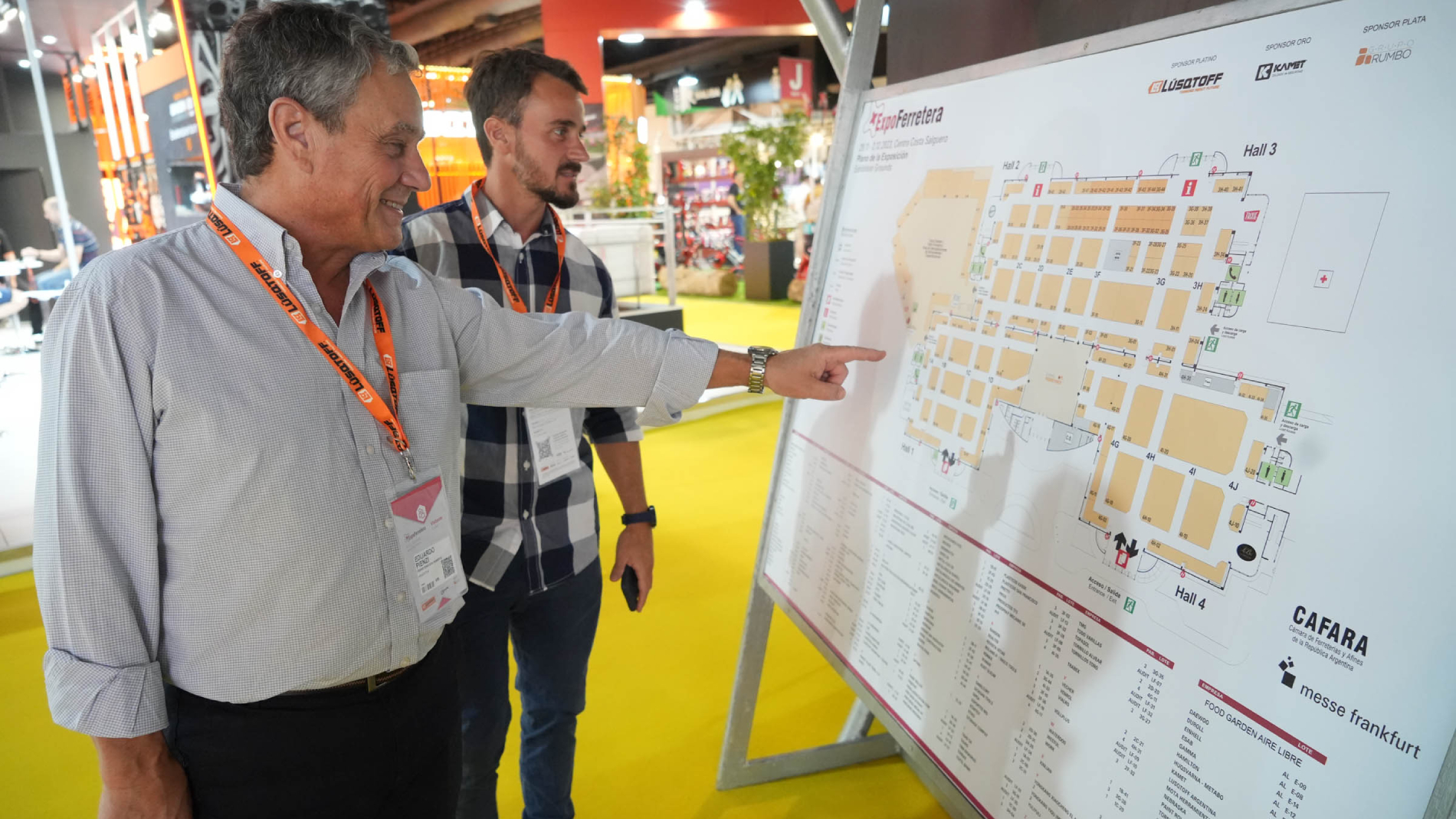 ExpoFerretera: Plano de la exposicion