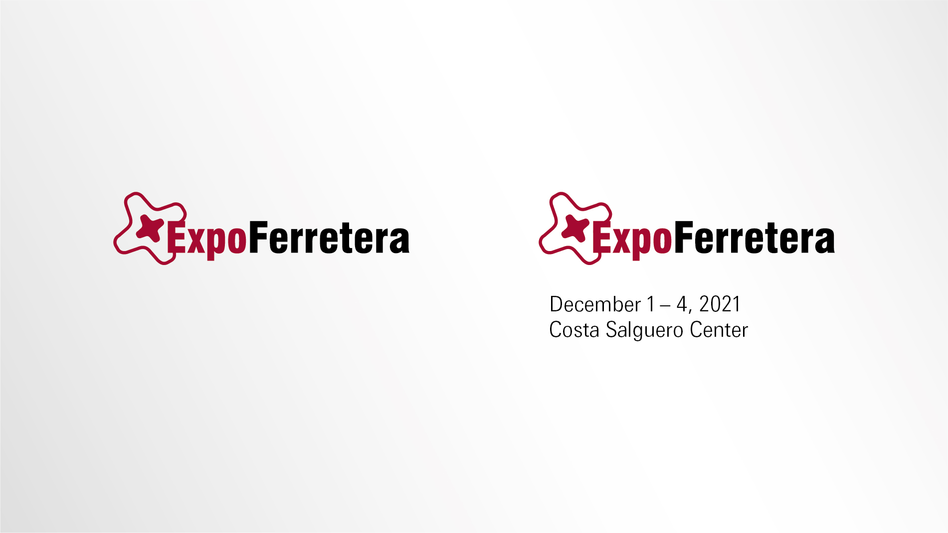 ExpoFerretera: Event logo and eye-catching