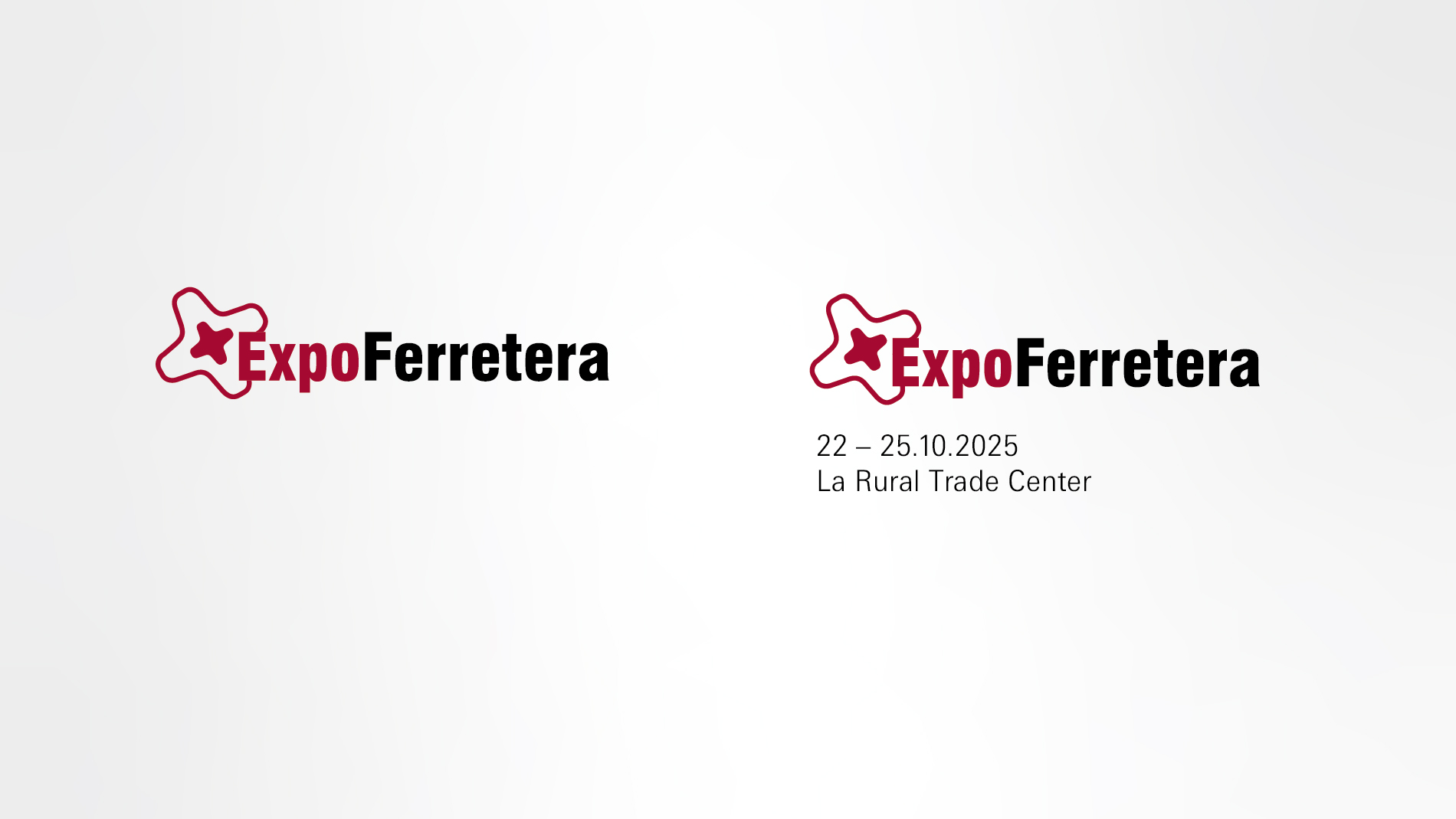 ExpoFerretera: Event logo and eye-catching